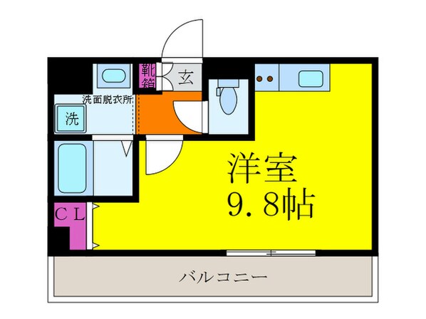 ﾛｲﾔﾙｸｲｰﾝｽﾞﾊﾟｰｸ吹田片山町の物件間取画像